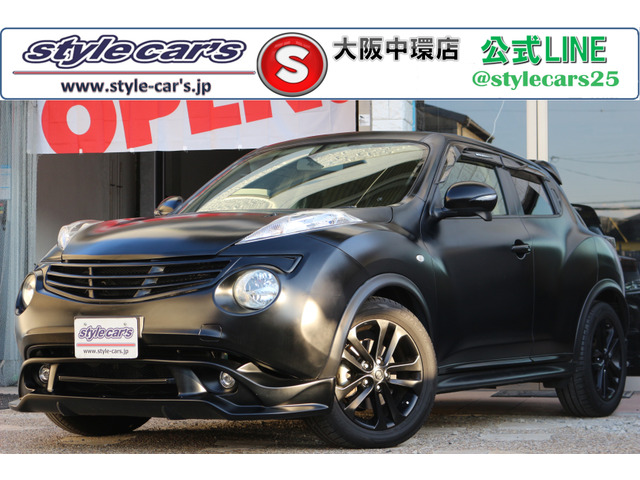 ジューク(日産) 1.6 16GT タイプV　KENSTYLEエアロ FRPボンネット 中古車画像