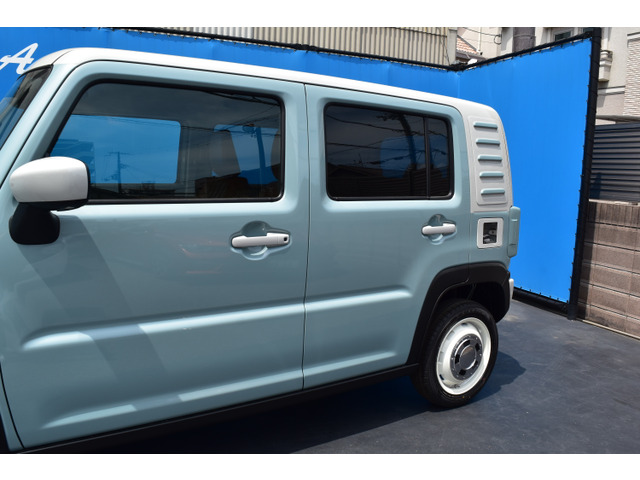 【ハスラー】 スズキ フロントパンバー ZVD グリーン 走行距離4万キロ スズキ ハスラー G 4WD プラスライン4インチリフトアップ
