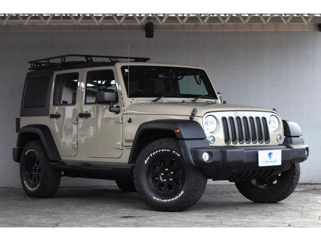 ラングラー(ジープ) アンリミテッド スポーツ 4WD　ゴビカラー 17インチAW 中古車画像