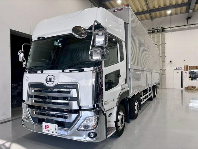 クオン(国産車その他) アルミウイング　格納P/G付・ハイルーフ・アルミホイール 中古車画像