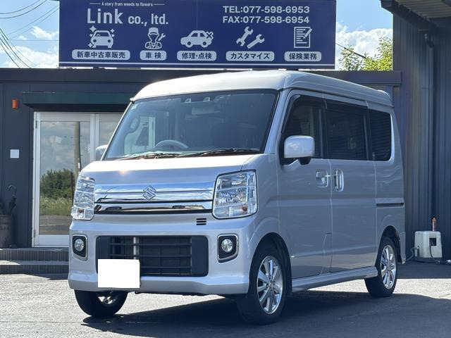 エブリイワゴン(スズキ) PZターボ ハイルーフ 前後ドラレコ ETC 片側電動ドア 中古車画像