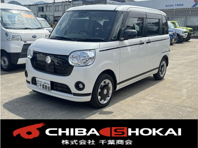 ムーヴキャンバス(ダイハツ) X ブラックアクセント リミテッド SAIII 4WD　両側電動スライドドア 衝突被害軽減ブレー 中古車画像