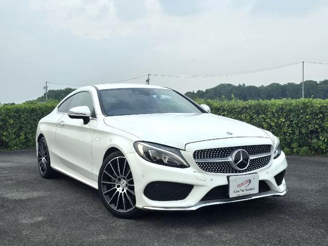 メルセデス・ベンツ Cクラスクーペ ホワイト(白)の中古車一覧