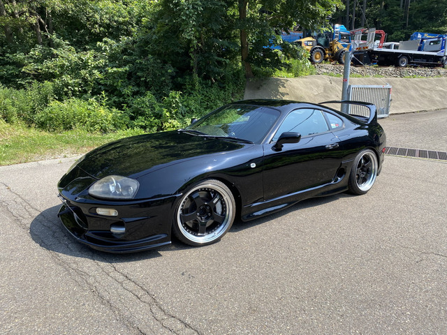 スープラ(トヨタ) 3.0 RZ　HKS T04Z TOMEIカム Vプロ 中古車画像