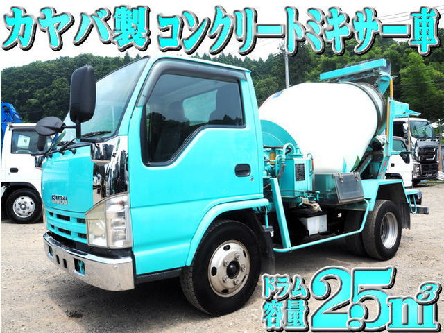 エルフ(いすゞ) カヤバ製 コンクリートミキサー車 中古車画像