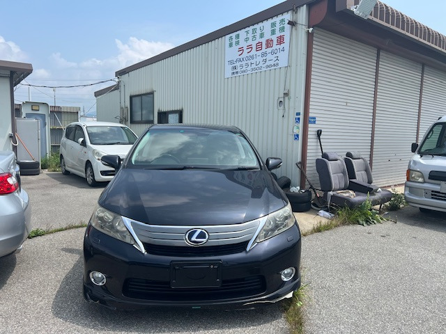 HS(レクサス) 250h バージョンS　LEDヘドライトDVDビデオスマー 中古車画像