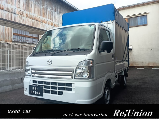 スクラムトラック(マツダ) KC エアコン・パワステ　サイドパネル幌付き 中古車画像