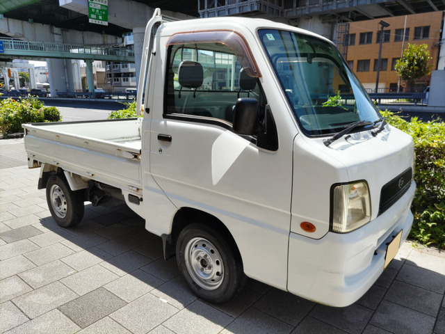 サンバートラック 4wd エアコン パワステ、検査1年付き