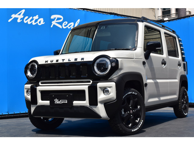 ハスラー(スズキ) タフワイルド ターボ 4WD　エアロカスタム 全方位9インチナビ付 中古車画像