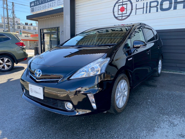 プリウスα(トヨタ) 1.8 S Lセレクション　純正ナビワンセグETC前後ドラレコスマキ 中古車画像