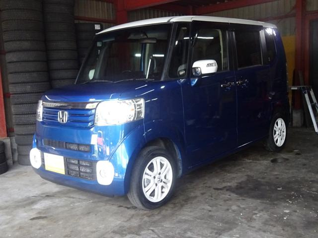 N-BOX(ホンダ) G ターボ Lパッケージ 2トーンカラースタイル 4WD　本州仕入れ ターボ 中古車画像