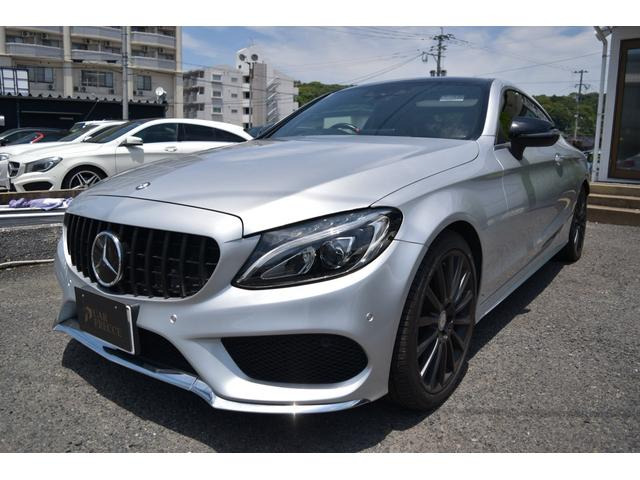 Cクラスクーペ(メルセデス・ベンツ) C180 スポーツ プラス　パナメリカーナグリル スマートキー 中古車画像