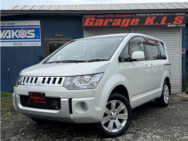 デリカD:5(三菱) 2.2 D パワーパッケージ 4WD　両側パワスラ夏冬タイヤSDナビBカメラ 中古車画像