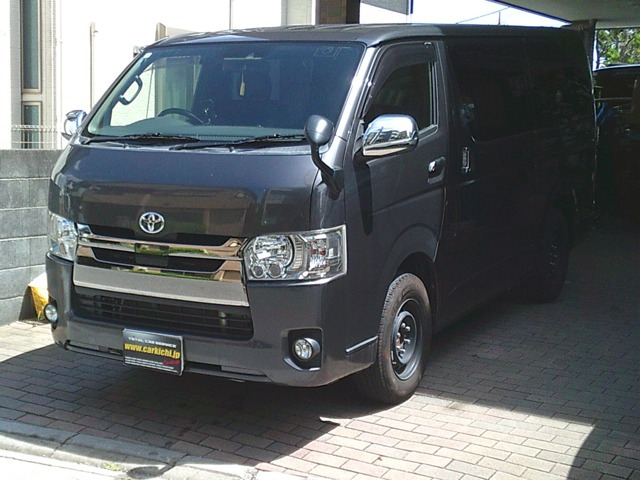 新車外し ダークプライムS トヨタ 200系 ハイエース 純正 スチールホイール 新車外し ダークプライムS トヨタ 200系 ハイエース 純正 スチール