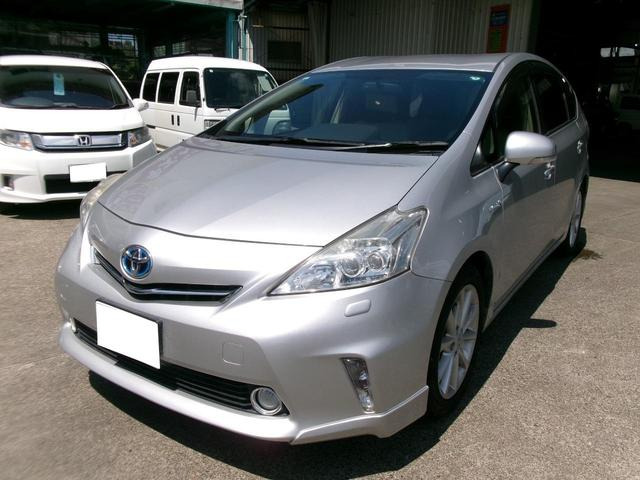 プリウスα(トヨタ) 1.8 S ツーリングセレクション　ETCバックカメラ ナビ アルミホイール 中古車画像