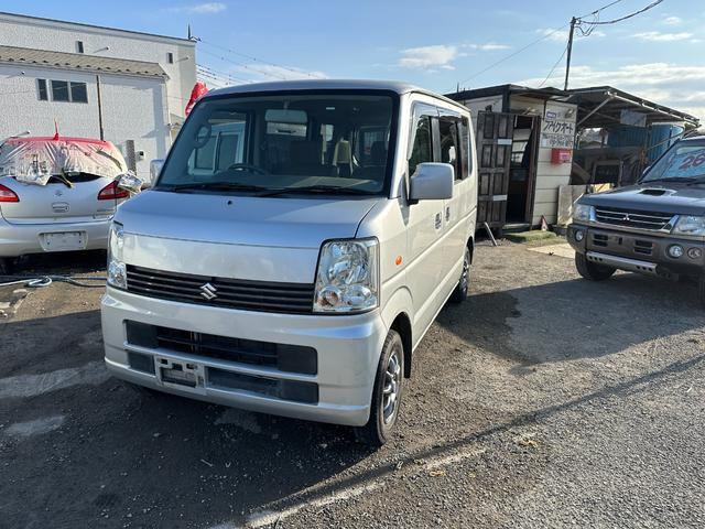 エブリイワゴン(スズキ) JPハイルーフ　タイミングチェーン 2年車検付 中古車画像