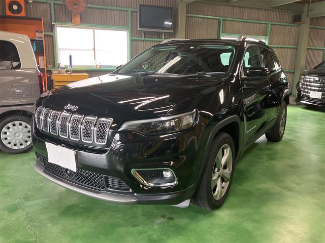 チェロキー(ジープ) リミテッド 4WD　ブラックレザー 純正ナビゲーション 中古車画像