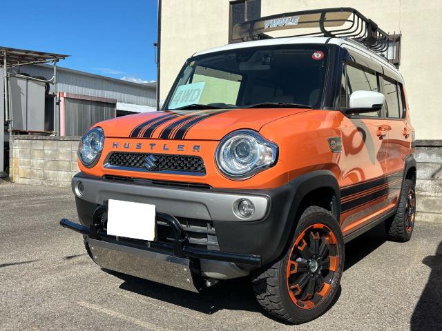 ハスラー(スズキ) X ターボ 4WD　社外マフラー 社外アルミホイール 中古車画像