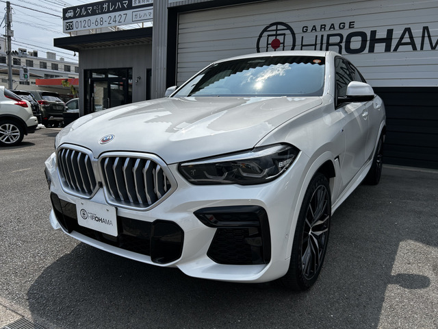 X6(BMW) xドライブ 35d Mスポーツ 4WD　サンルーフナビBluetoothETC 中古車画像