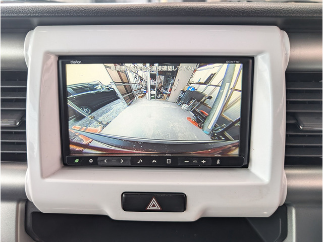 もちろんバックカメラも装着済み。広角レンズなので広範囲を映すのでバック駐車も安心です!
