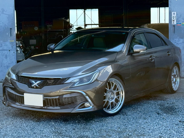 マークX(トヨタ) 2.5 250G リラックスセレクション　後期バンパー エアロ WORK19AW 中古車画像