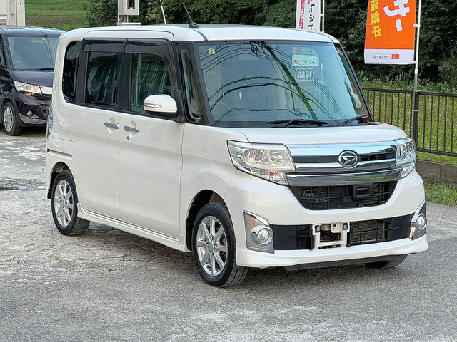 タントカスタム(ダイハツ) X SA　車検2年付★ETC★ナビTV★Bカメラ付 中古車画像