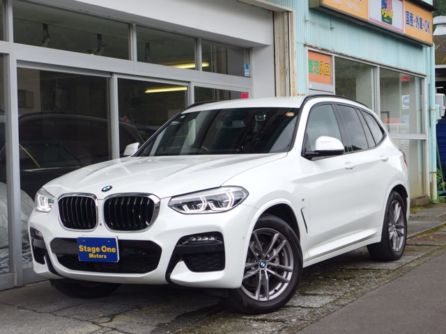 X3(BMW) xドライブ20d Mスポーツ ディーゼル 4WD　レーダークルーズ・ブレーキ 純ナビ 中古車画像