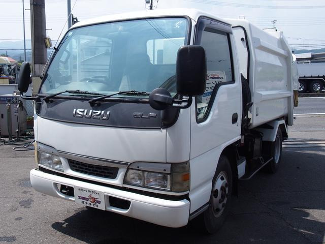 エルフ(いすゞ) プレス式塵芥車(パッカー車) 4.2立米 中古車画像