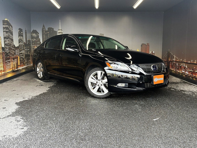 GS(レクサス) 450h バージョンL　後期型 黒本革シート 中古車画像