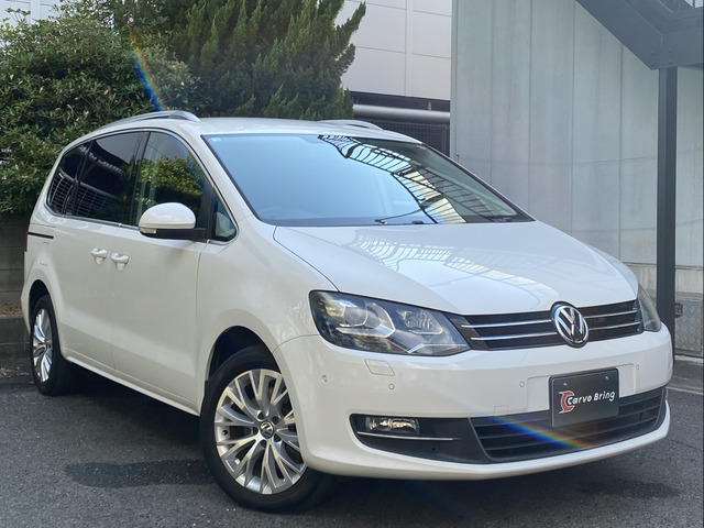 シャラン(フォルクスワーゲン) TSI ハイライン ブルーモーションテクノロジー　黒革HDD地デジ後席モニター 両側Pドア 中古車画像