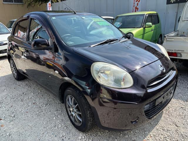 マーチ(日産) 1.2 12S Vパッケージ　ETC付き!全コミ乗り出し価格! 中古車画像