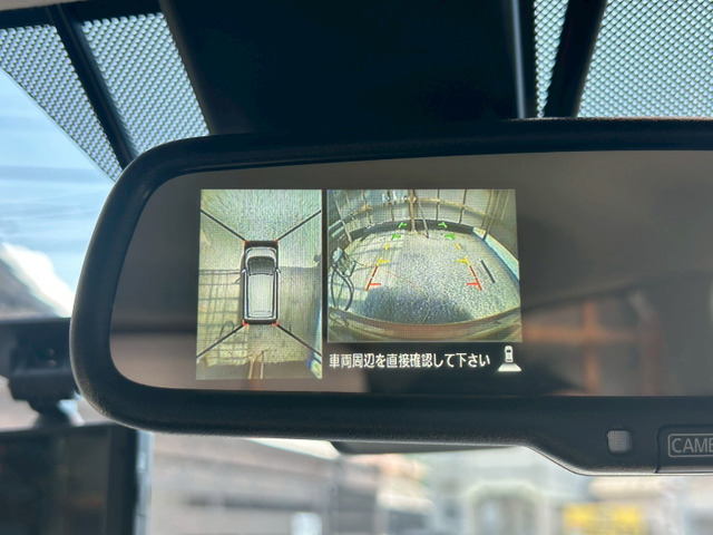 バックモニターとアラウンドビューモニターも付いて駐車も安心(^^♪