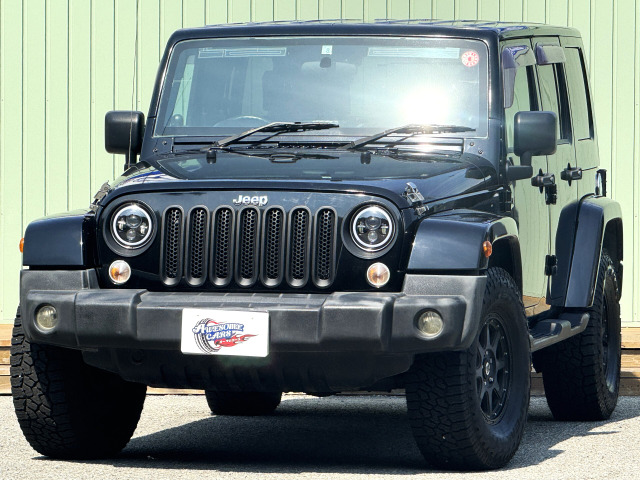 ラングラー(ジープ) アンリミテッド サハラ 4WD　XTREMEJ17AW/ALPINEナビ 中古車画像