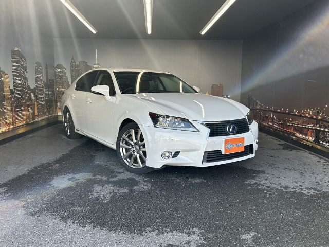 GS(レクサス) 300h I パッケージ　禁煙車 サンルーフ ブラウン本革 純正ナ 中古車画像