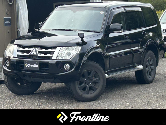 パジェロ(三菱) 3.2 ロング エクシード ディーゼル 4WD　リフトアップ ヒッチメンバー ETC 中古車画像