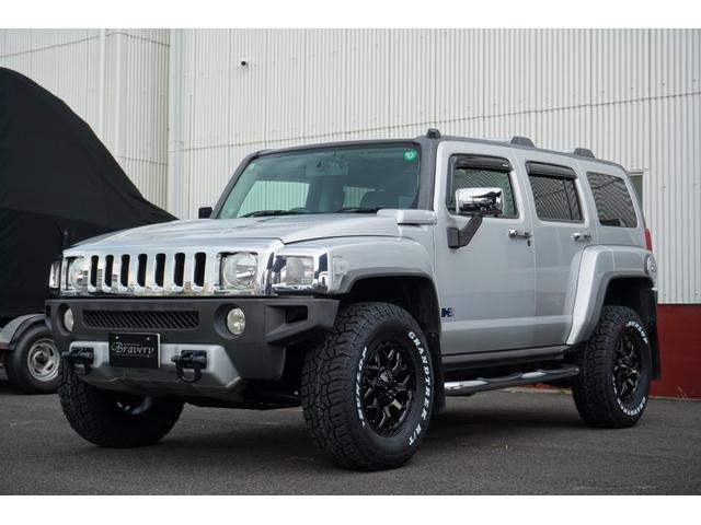 H3(ハマー) ラグジュアリー 4WD　正規輸入車 黒本革シート サンルーフ 新品タイヤ&amp;AW ETC 中古車画像