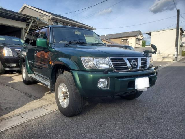 サファリ(日産) 4.8 グランロードリミテッド 4WD　切り替え4WD 7人乗り ナビ ETC 中古車画像