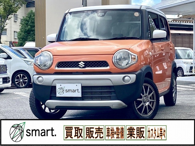 ハスラー(スズキ) ハイブリッド(HYBRID) G　レーダーブレーキ/ナビ/ETC/アルミ 中古車画像