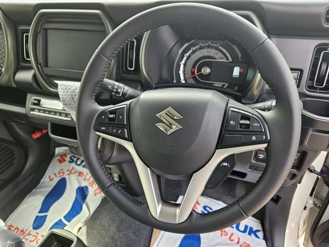 本革ステアリング