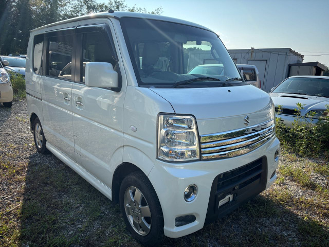 エブリイワゴン(スズキ) PZターボ ディスチャージヘッドランプ 2年車検付 フォグランプ パワースライド 中古車画像