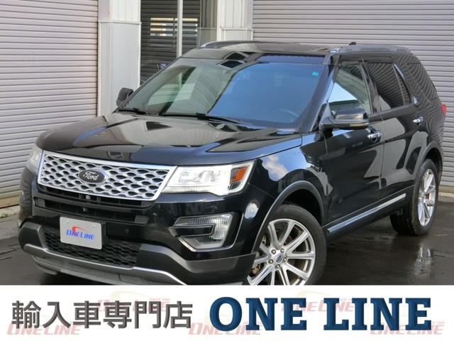 エクスプローラー(フォード) リミテッド 3.5 4WD　後期型 正規ディーラー車 サンルーフ 中古車画像