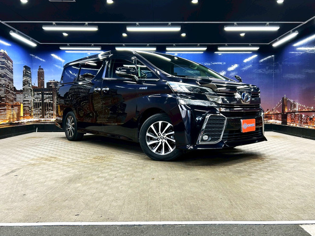 ヴェルファイア(トヨタ) ハイブリッド 2.5 ZR E-Four 4WD　両側パワスラ 黒半革シート アルパイン 中古車画像