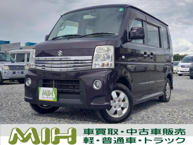エブリイワゴン(スズキ) PZターボ　ETC キーレスエントリー ドアバイザー 中古車画像