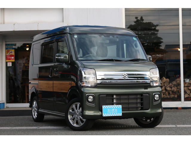 エブリイワゴン(スズキ) PZターボ ハイルーフ ワンオーナー・デュアルカメラブレーキサポ 中古車画像