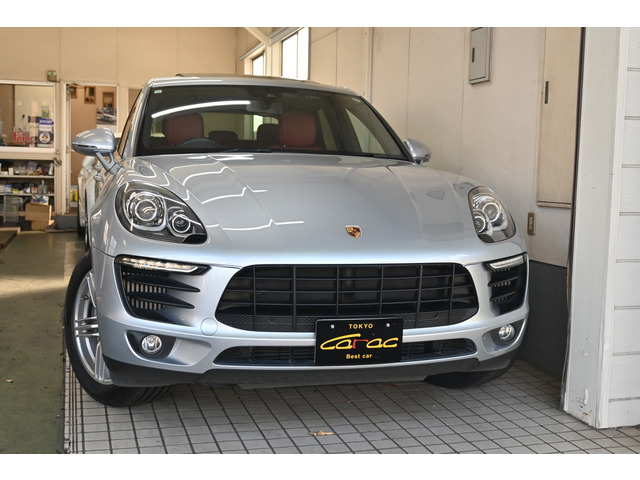 マカン(ポルシェ) S PDK 4WD　1オーナパノラマ赤革14WAYシート 中古車画像