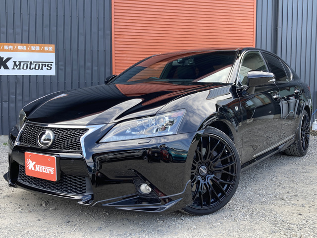 GS(レクサス) 250 Fスポーツ　サンルーフ 黒革シート RAYS20AW 中古車画像