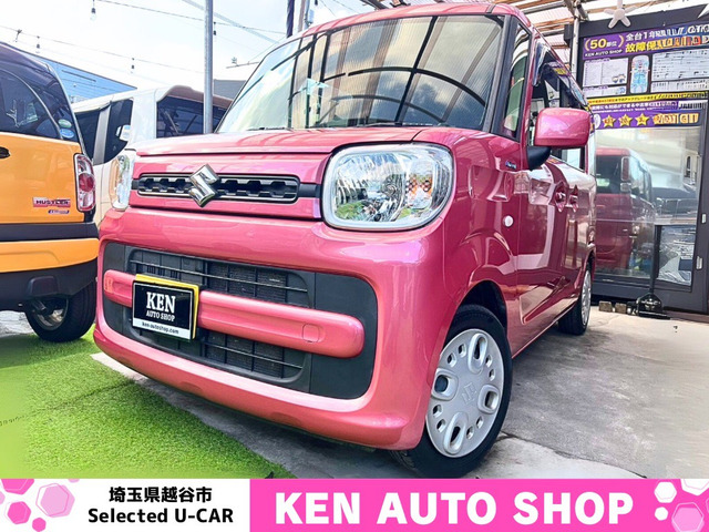 スペーシア(スズキ) ハイブリッド(HYBRID) G　一年保証 乗って帰れる 動画あり ナビ 中古車画像