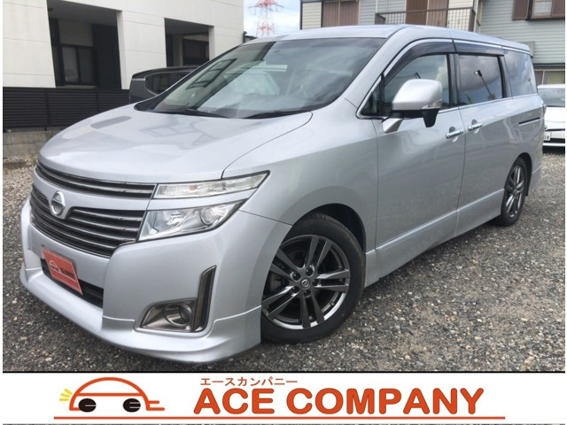 エルグランド(日産) 3.5 350ハイウェイスター アーバンクロム　純正8インチナビ 両側パワースライドドア 中古車画像