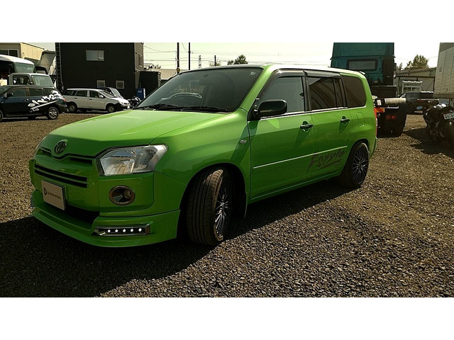 プロボックス(トヨタ) 1.5 F エクストラパッケージ 4WD　5MT/BLITZ車高調/エンスタ/ナビ 中古車画像