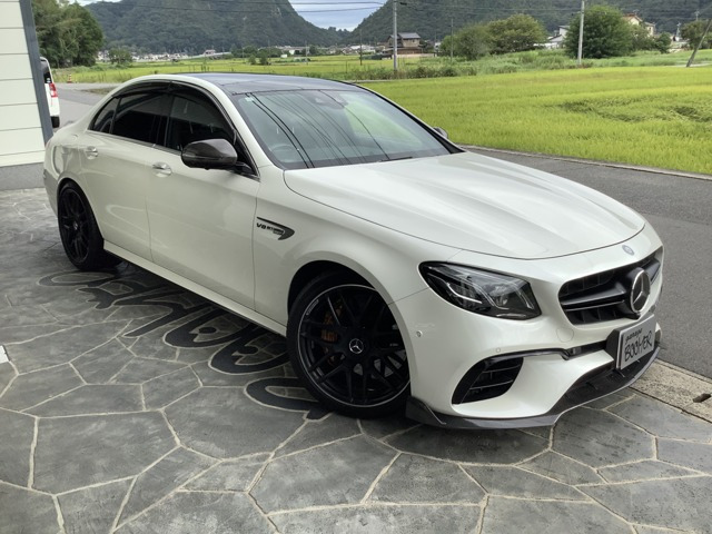 Eクラスセダン（AMG）AMG E63 S 4マチックプラス 4WD　前期 SR 黒革 ブルメスターPS4S 中古車画像